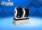 دقة HD 4K 9D VR Simulator المدمج في 9-Axis Sensor 2 Seats الخيار